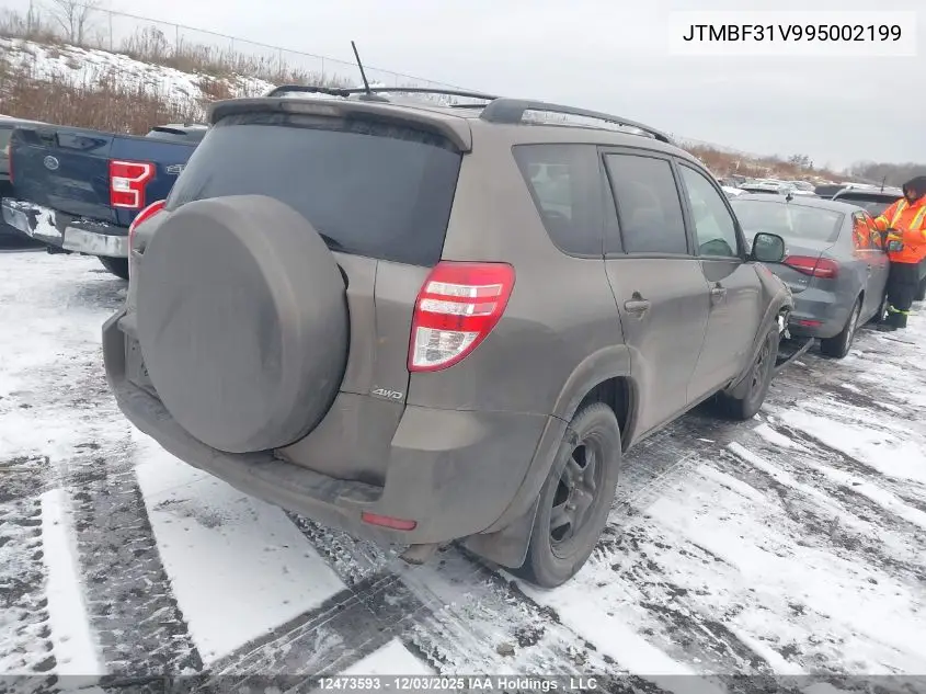 JTMBF31V995002199 2009 Toyota Rav4 Limited