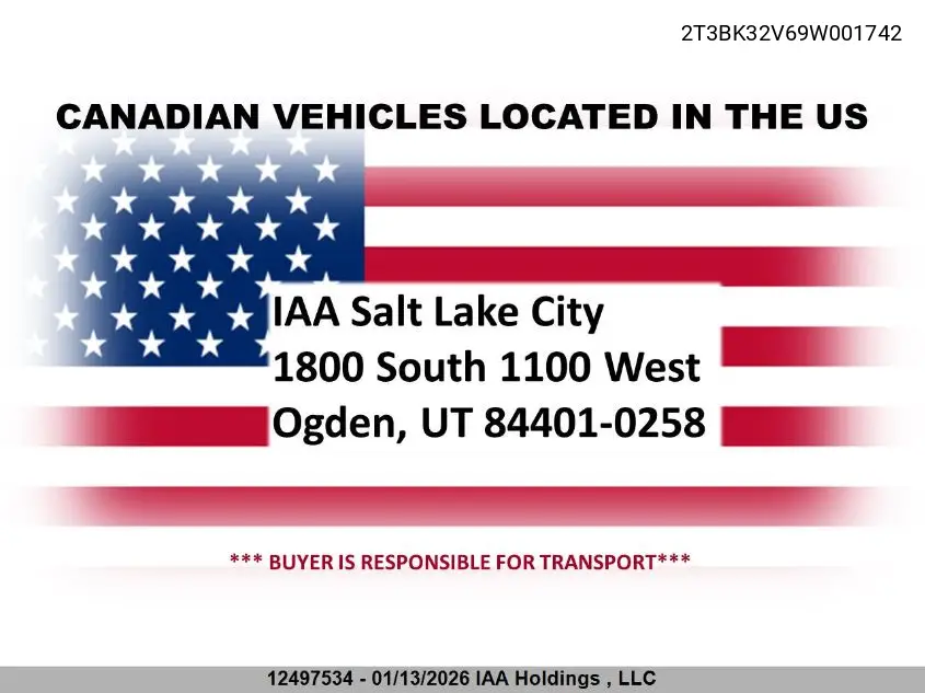2T3BK32V69W001742 2009 Toyota Rav4 Sport V6