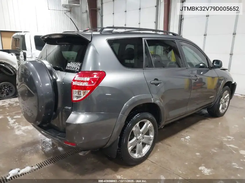 JTMBK32V79D005652 2009 Toyota Rav4 Sport V6