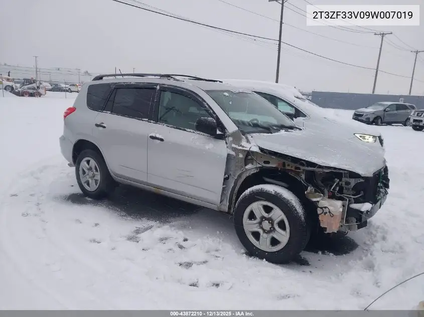 2T3ZF33V09W007019 2009 Toyota Rav4