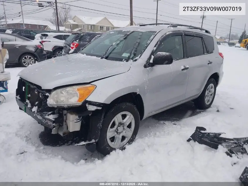 2T3ZF33V09W007019 2009 Toyota Rav4