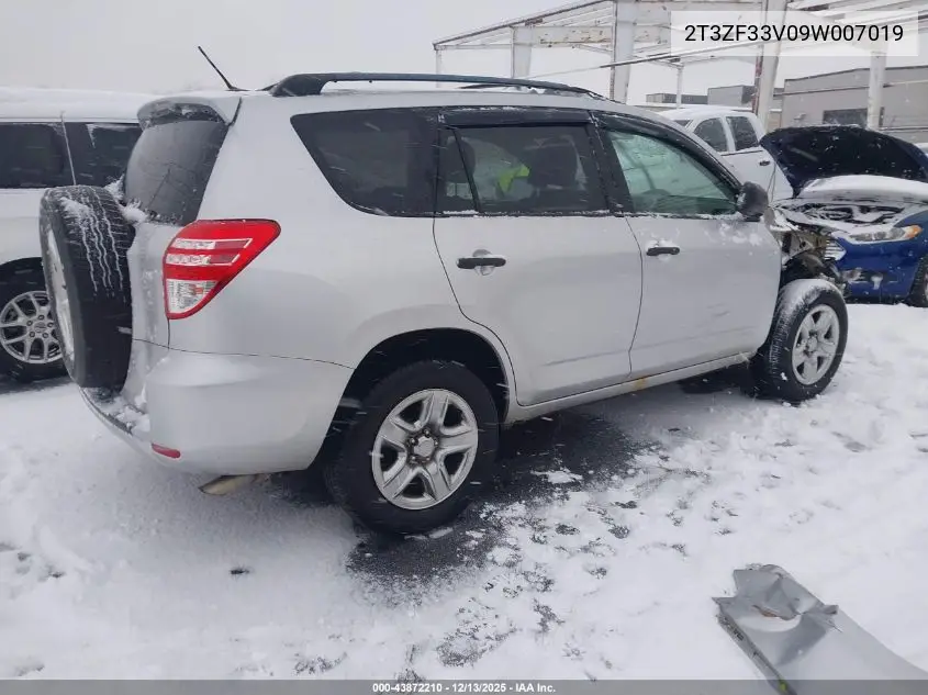 2T3ZF33V09W007019 2009 Toyota Rav4