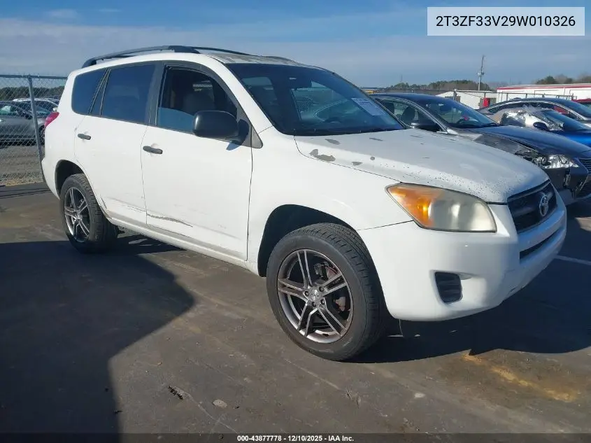2T3ZF33V29W010326 2009 Toyota Rav4