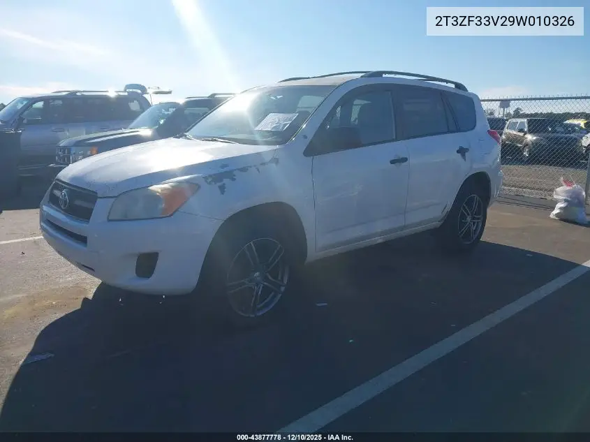2T3ZF33V29W010326 2009 Toyota Rav4