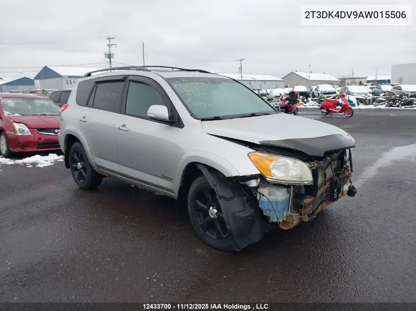 2T3DK4DV9AW015506 2010 Toyota Rav4 Limited