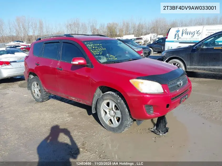 2T3BF4DV9AW033001 2010 Toyota Rav4