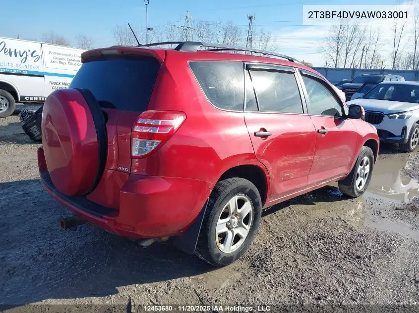 2T3BF4DV9AW033001 2010 Toyota Rav4