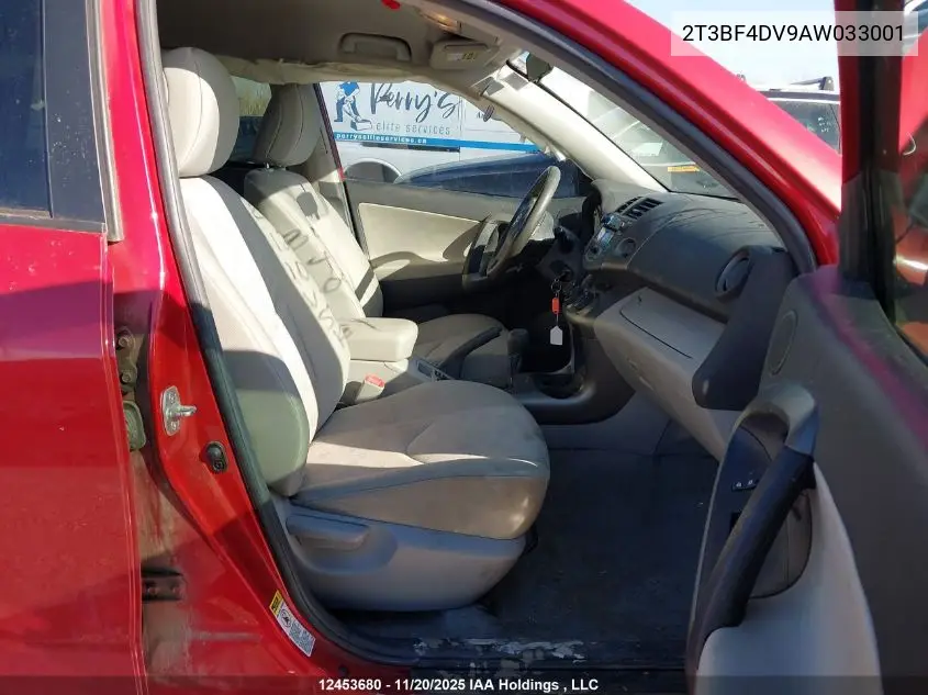 2T3BF4DV9AW033001 2010 Toyota Rav4