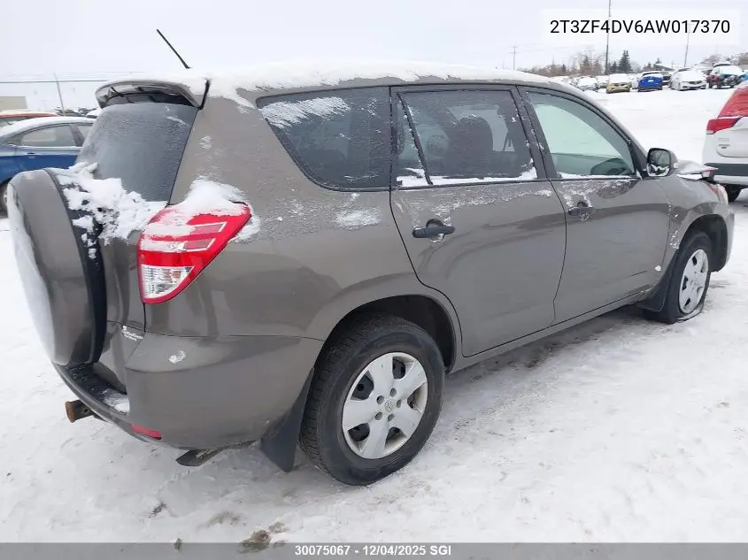 2T3ZF4DV6AW017370 2010 Toyota Rav4