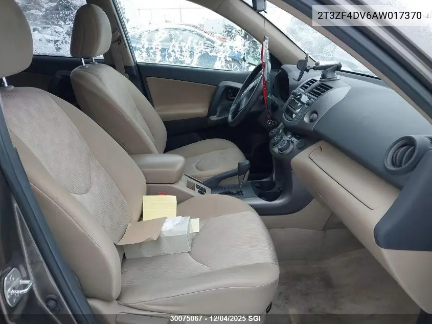 2T3ZF4DV6AW017370 2010 Toyota Rav4