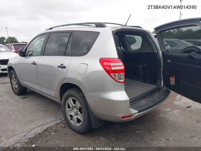 2T3BK4DV1AW014390 2010 Toyota Rav4 Base V6