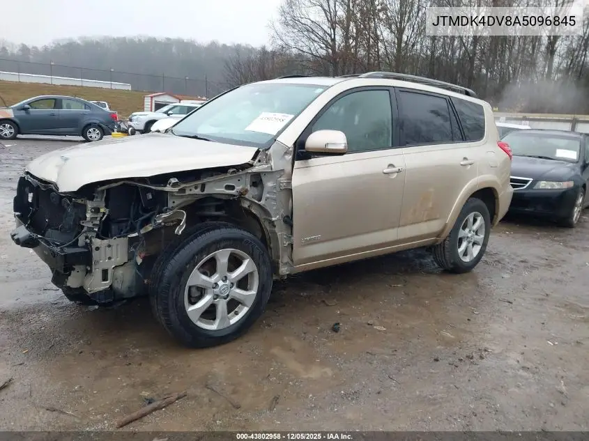 JTMDK4DV8A5096845 2010 Toyota Rav4 Limited V6