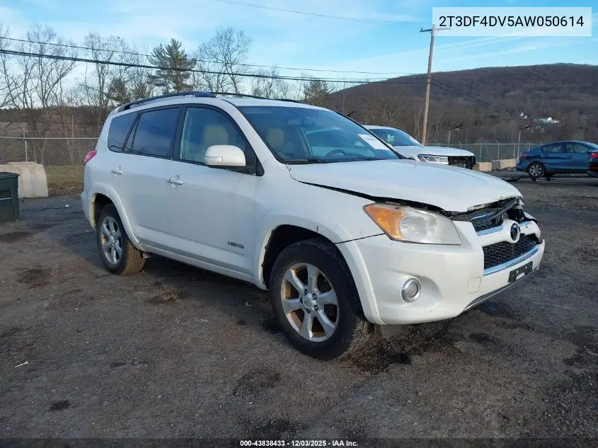 2T3DF4DV5AW050614 2010 Toyota Rav4 Limited