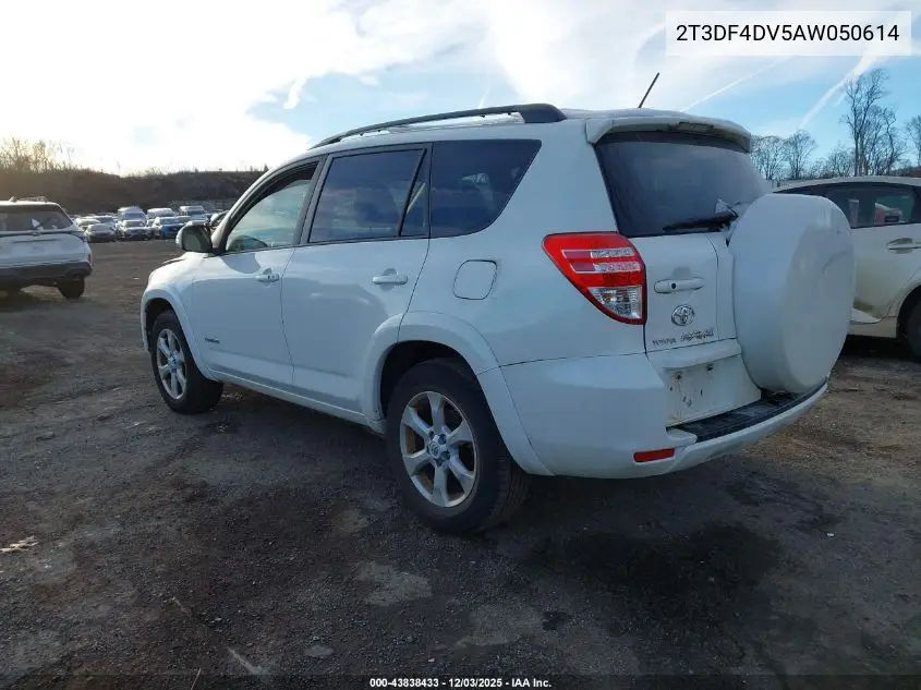 2T3DF4DV5AW050614 2010 Toyota Rav4 Limited