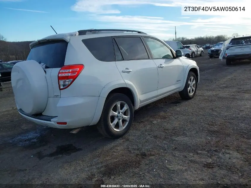 2T3DF4DV5AW050614 2010 Toyota Rav4 Limited
