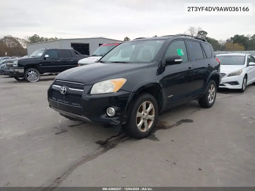 2T3YF4DV9AW036166 2010 Toyota Rav4 Limited