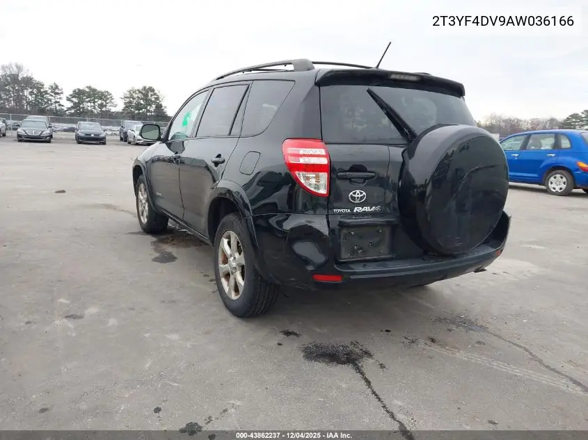 2T3YF4DV9AW036166 2010 Toyota Rav4 Limited