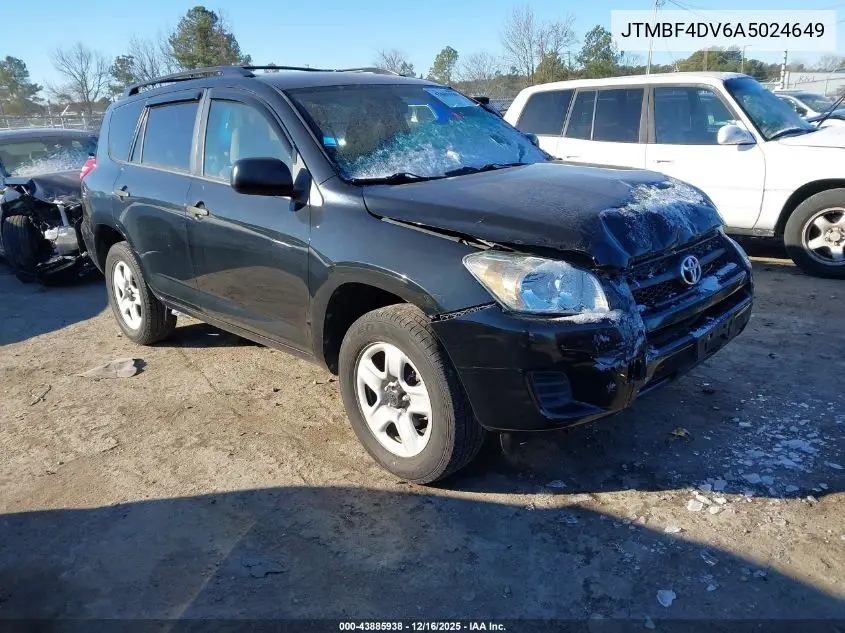 JTMBF4DV6A5024649 2010 Toyota Rav4