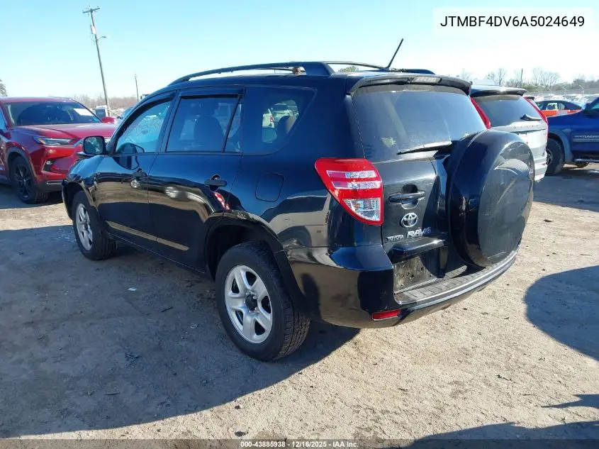 JTMBF4DV6A5024649 2010 Toyota Rav4