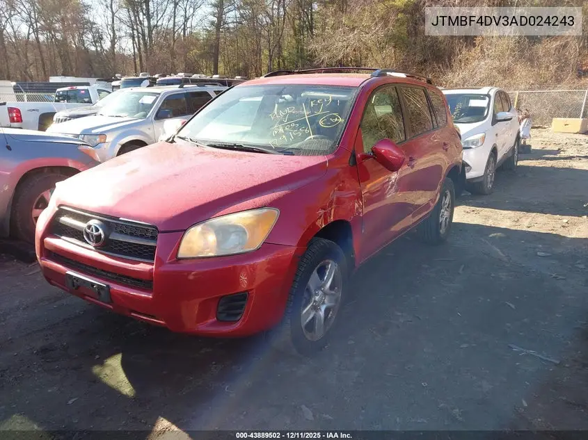 JTMBF4DV3AD024243 2010 Toyota Rav4