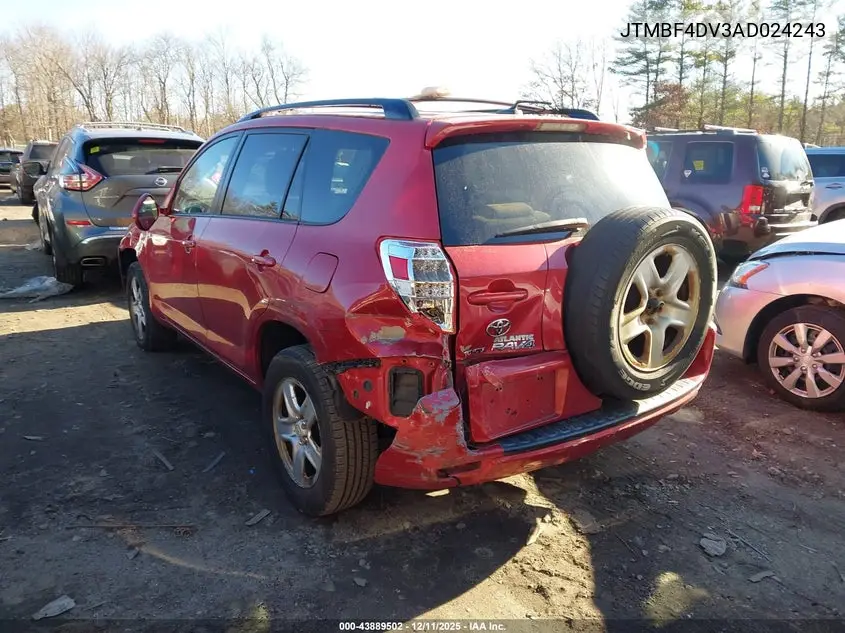 JTMBF4DV3AD024243 2010 Toyota Rav4
