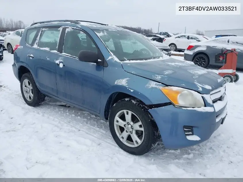 2T3BF4DV2AW033521 2010 Toyota Rav4