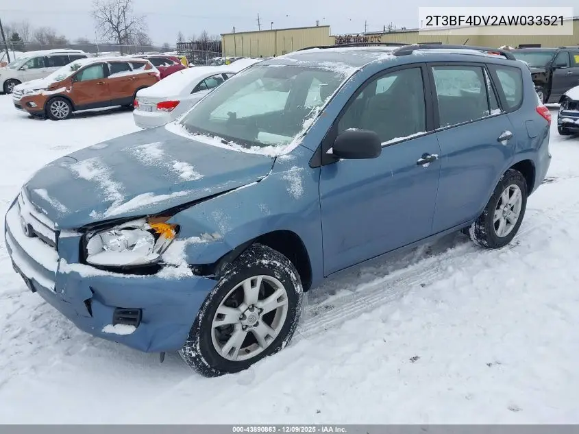 2T3BF4DV2AW033521 2010 Toyota Rav4