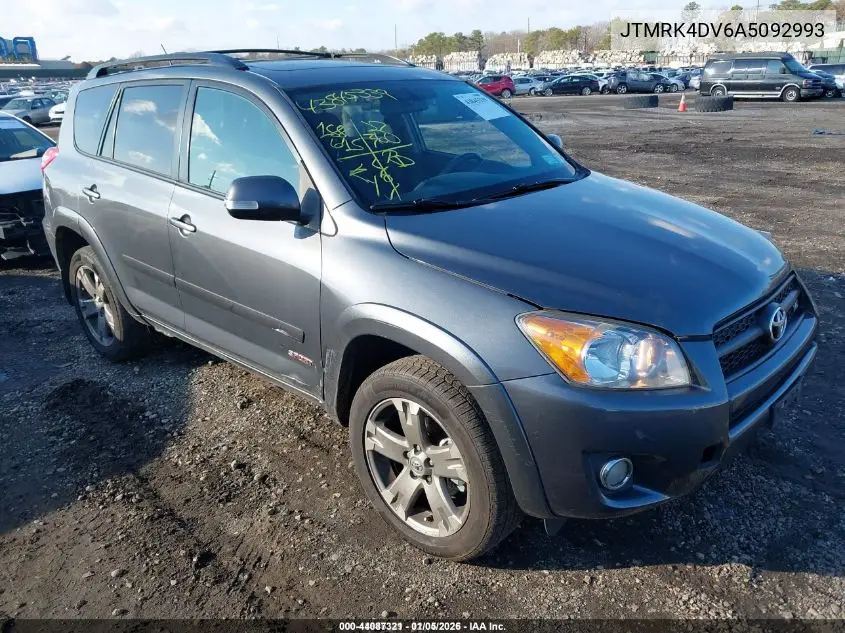 JTMRK4DV6A5092993 2010 Toyota Rav4 Sport V6