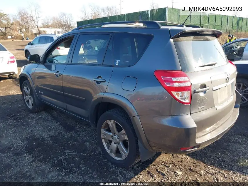 JTMRK4DV6A5092993 2010 Toyota Rav4 Sport V6