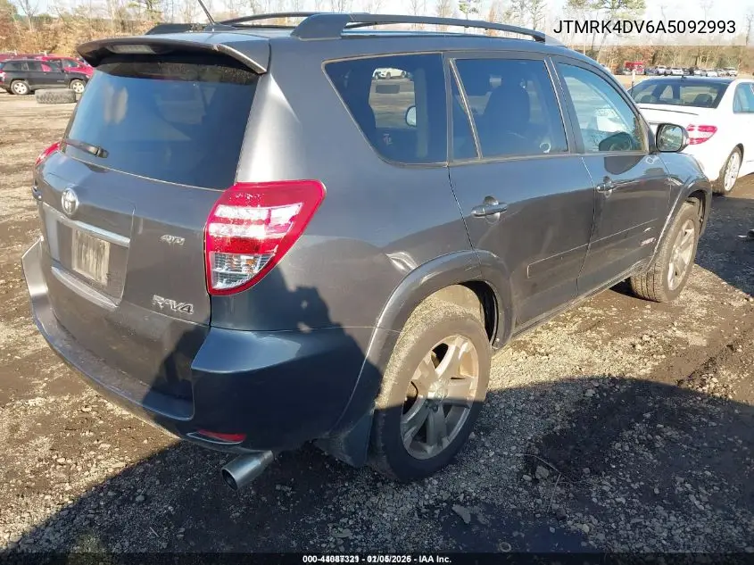 JTMRK4DV6A5092993 2010 Toyota Rav4 Sport V6