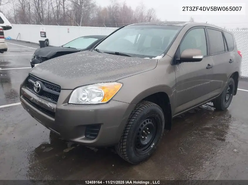 2T3ZF4DV5BW065007 2011 Toyota Rav4