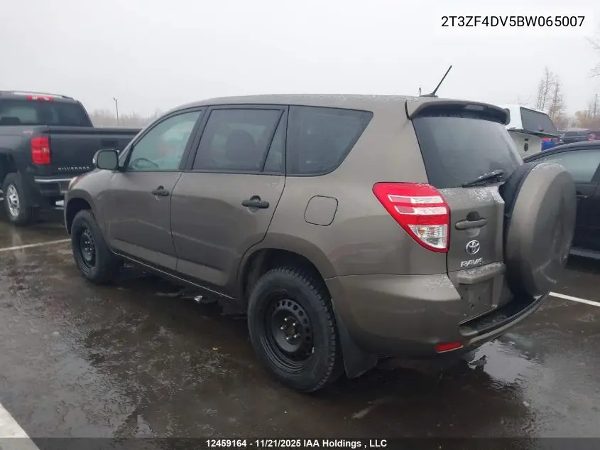 2T3ZF4DV5BW065007 2011 Toyota Rav4