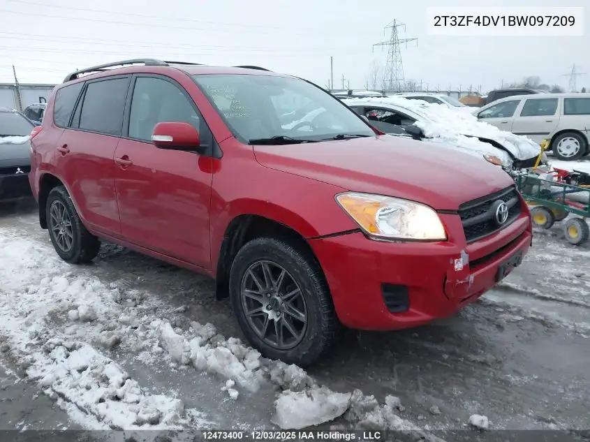 2T3ZF4DV1BW097209 2011 Toyota Rav4