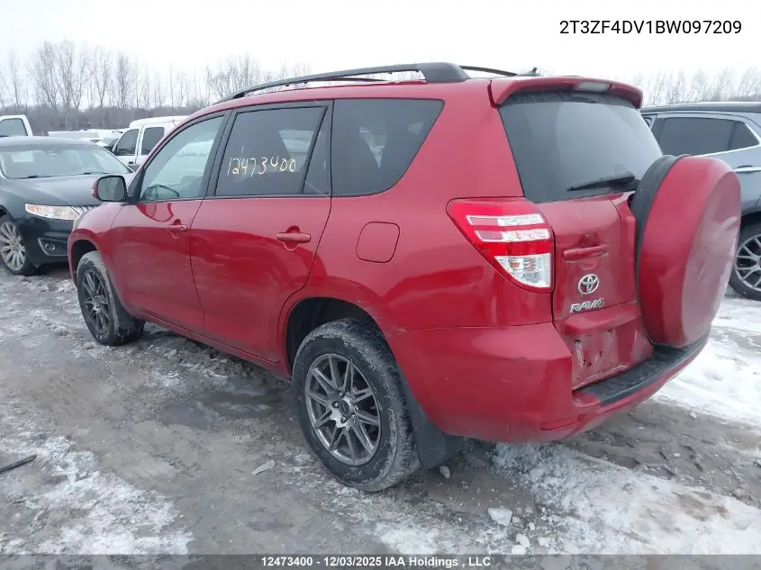 2T3ZF4DV1BW097209 2011 Toyota Rav4