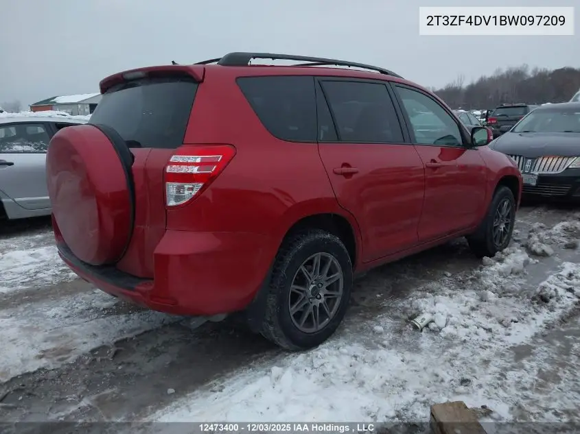 2T3ZF4DV1BW097209 2011 Toyota Rav4