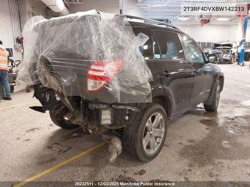 2T3RF4DVXBW142213 2011 Toyota Rav4 Sport