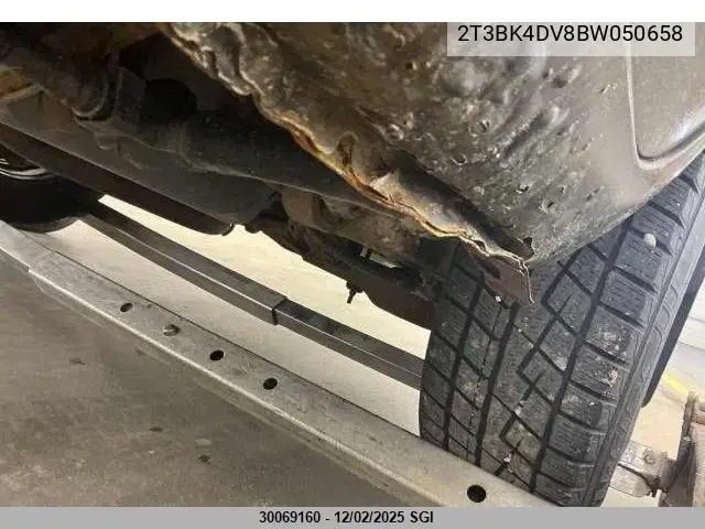 2T3BK4DV8BW050658 2011 Toyota Rav4