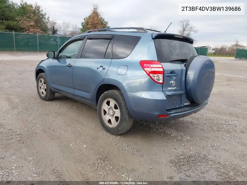 2T3BF4DV3BW139686 2011 Toyota Rav4