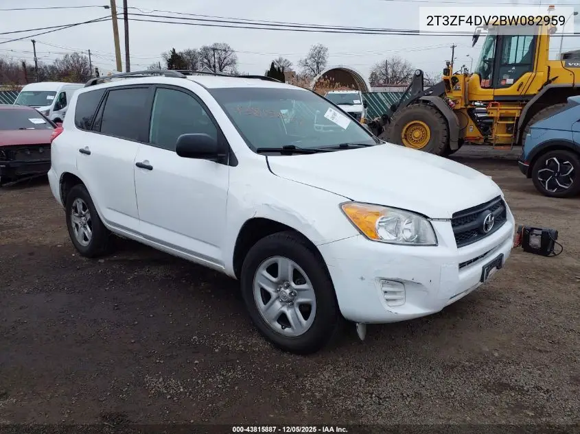 2T3ZF4DV2BW082959 2011 Toyota Rav4