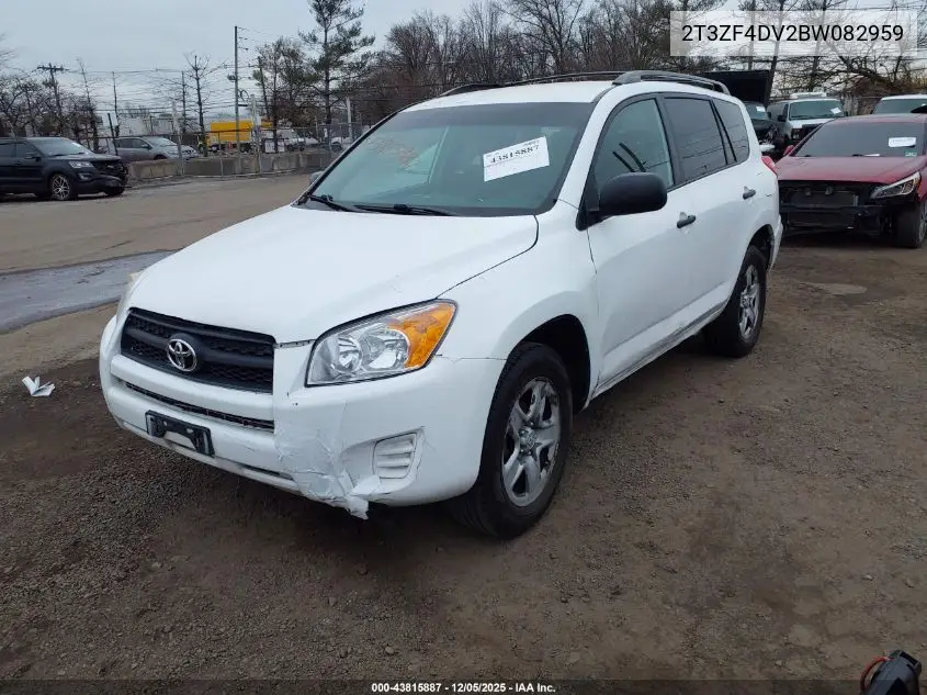 2T3ZF4DV2BW082959 2011 Toyota Rav4