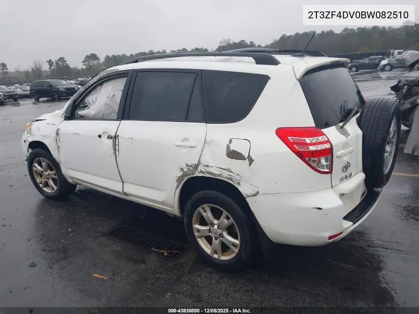 2T3ZF4DV0BW082510 2011 Toyota Rav4