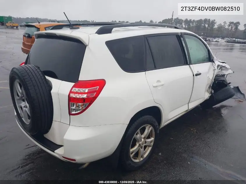 2T3ZF4DV0BW082510 2011 Toyota Rav4