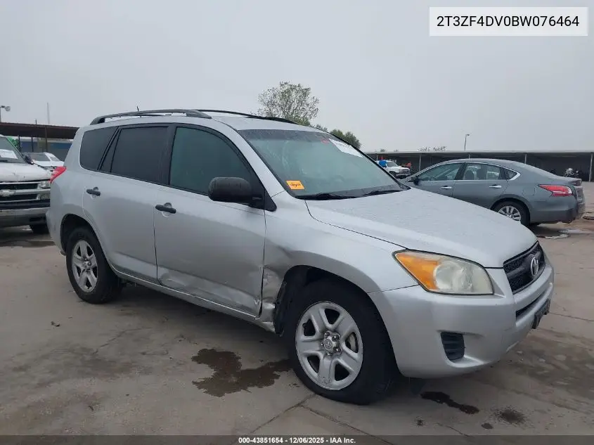 2T3ZF4DV0BW076464 2011 Toyota Rav4