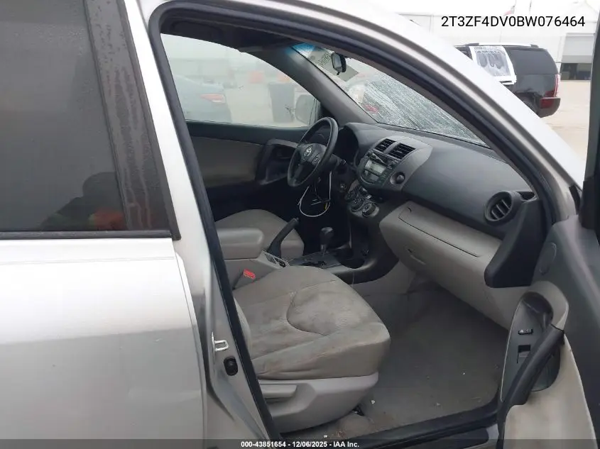 2T3ZF4DV0BW076464 2011 Toyota Rav4