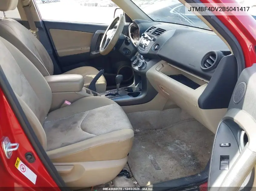 JTMBF4DV2B5041417 2011 Toyota Rav4