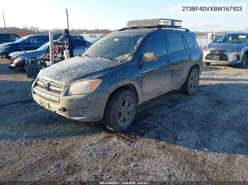 2T3BF4DVXBW167923 2011 Toyota Rav4