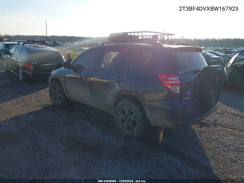 2T3BF4DVXBW167923 2011 Toyota Rav4