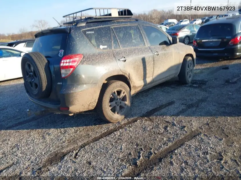 2T3BF4DVXBW167923 2011 Toyota Rav4