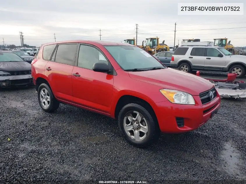 2T3BF4DV0BW107522 2011 Toyota Rav4