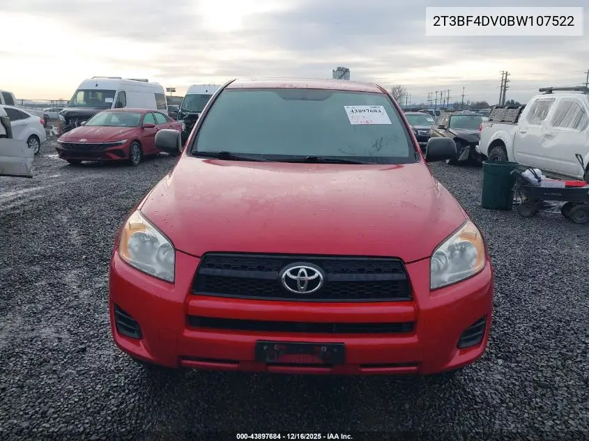2T3BF4DV0BW107522 2011 Toyota Rav4